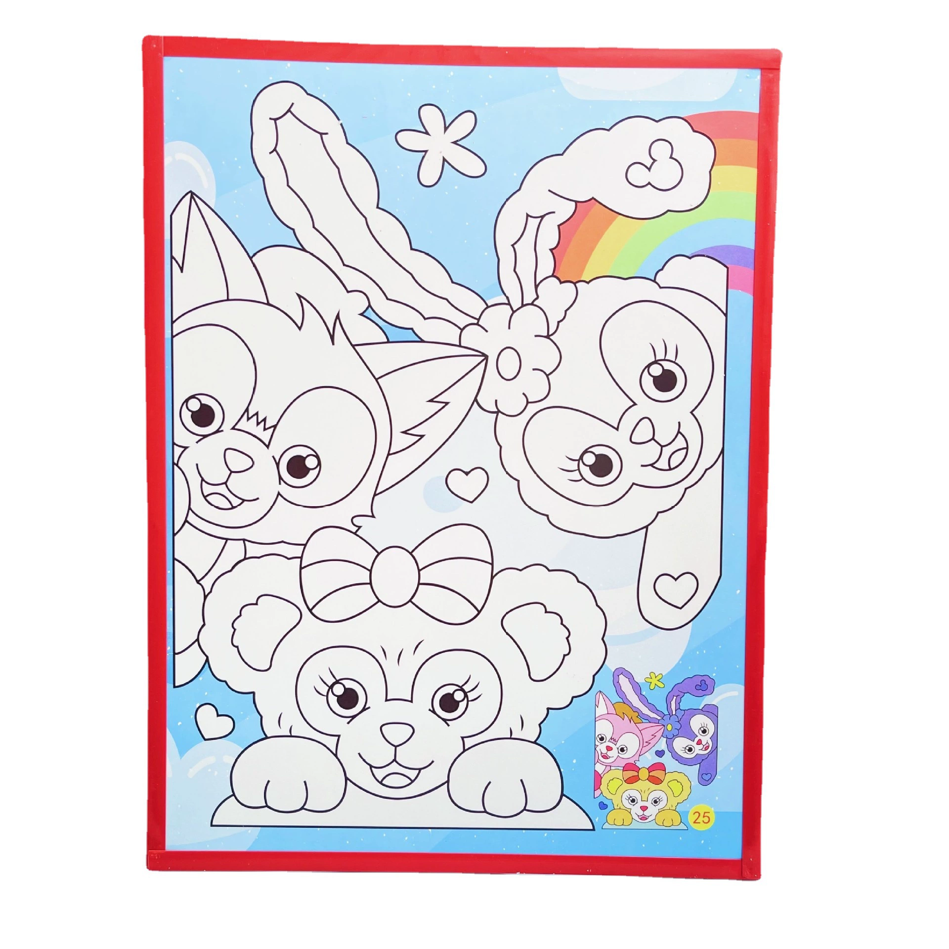 Big children's drawing board, gouache, watercolour, factory direct supply, graffiti, handmade