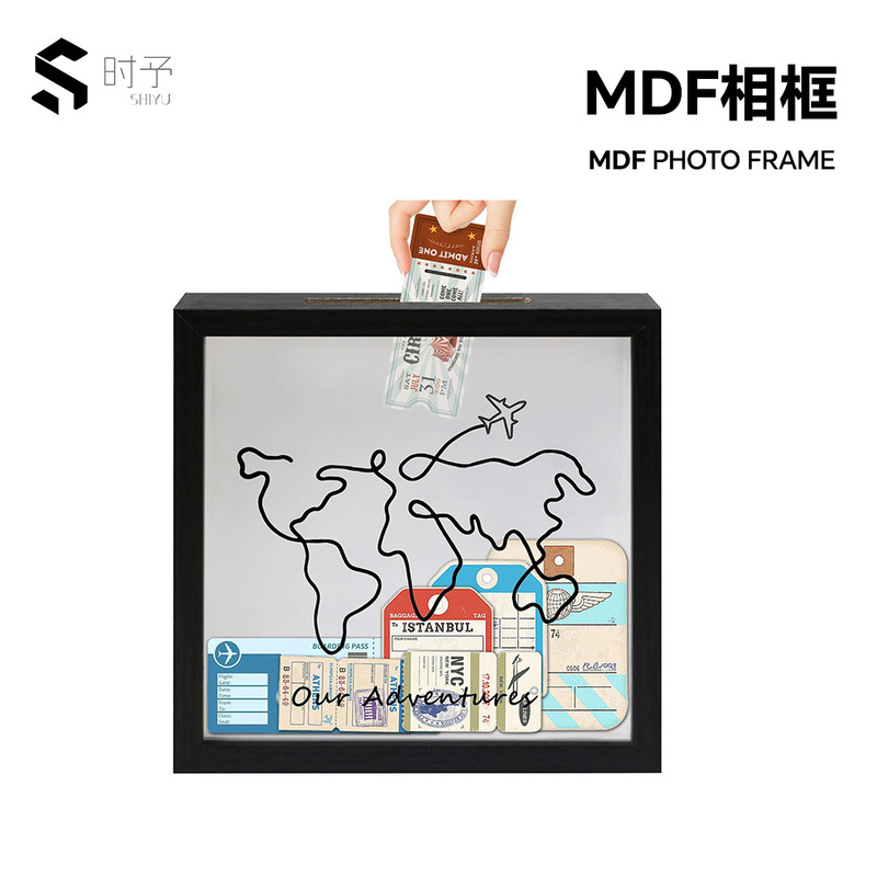 Ticket Storage Box, Photo Frame, Ticket Stub Storage, Display Stand, Storage Frame, Home Wall Decoration Frame, Mother's Day Gift