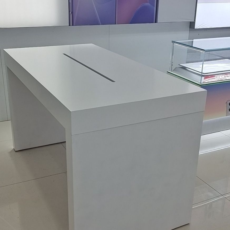 手机烤漆体验台电脑展示桌服装店中岛展示台智能锁体验桌展台展架
