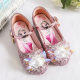 Girls Princess Shoes Spring and Autumn New Children's Crystal Shoes Fashion Elsa Princess Shoes High Heel Children's Shoes Little Girl's Shoes
