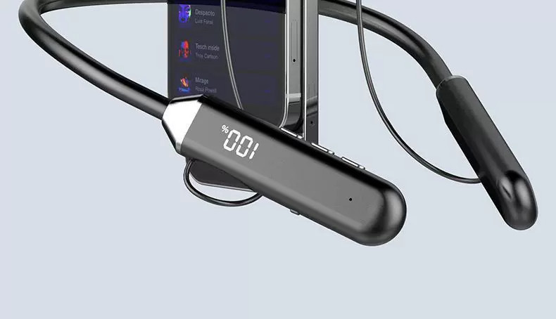 Neckband Bluetooth Headphones 2026 New Model, Ultra-Long Battery Life, Wireless, High Power, Comfortable for Long-Wear, Berlin Sound