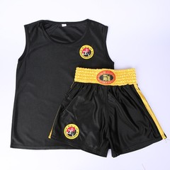 メーカー卸売り散打服児童成人半袖格闘服散打服試合訓練格闘服