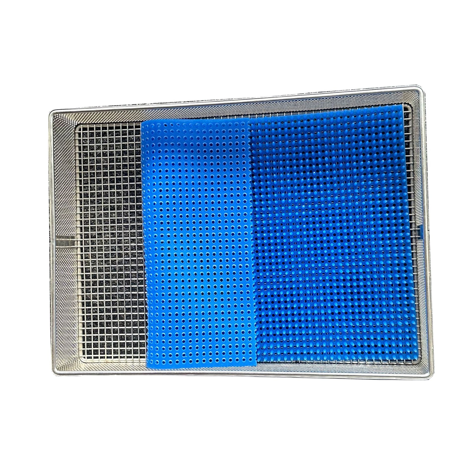 工厂直接出货出口品质工厂加工医用硅胶垫消毒筐专用垫硅胶滤水垫