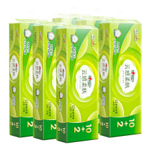 心相印云感卷纸110克四层有芯卷纸立体压花卷筒卫生纸6提装BT5312