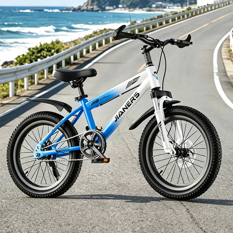 Nuevas bicicletas de 6 - 17 años, niños y niñas, estudiantes de primaria, niños de edad media, niños de velocidad única, bicicleta de montaña adolescente, rodillo de bicicleta image 8