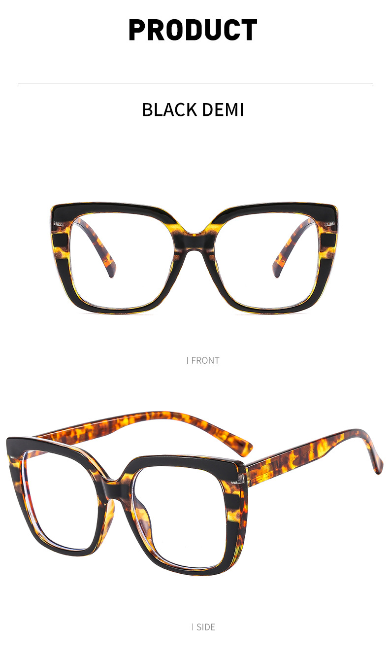 Fashion Geometric Pc Cat Eye Full Frame Optical Glasses display picture 10