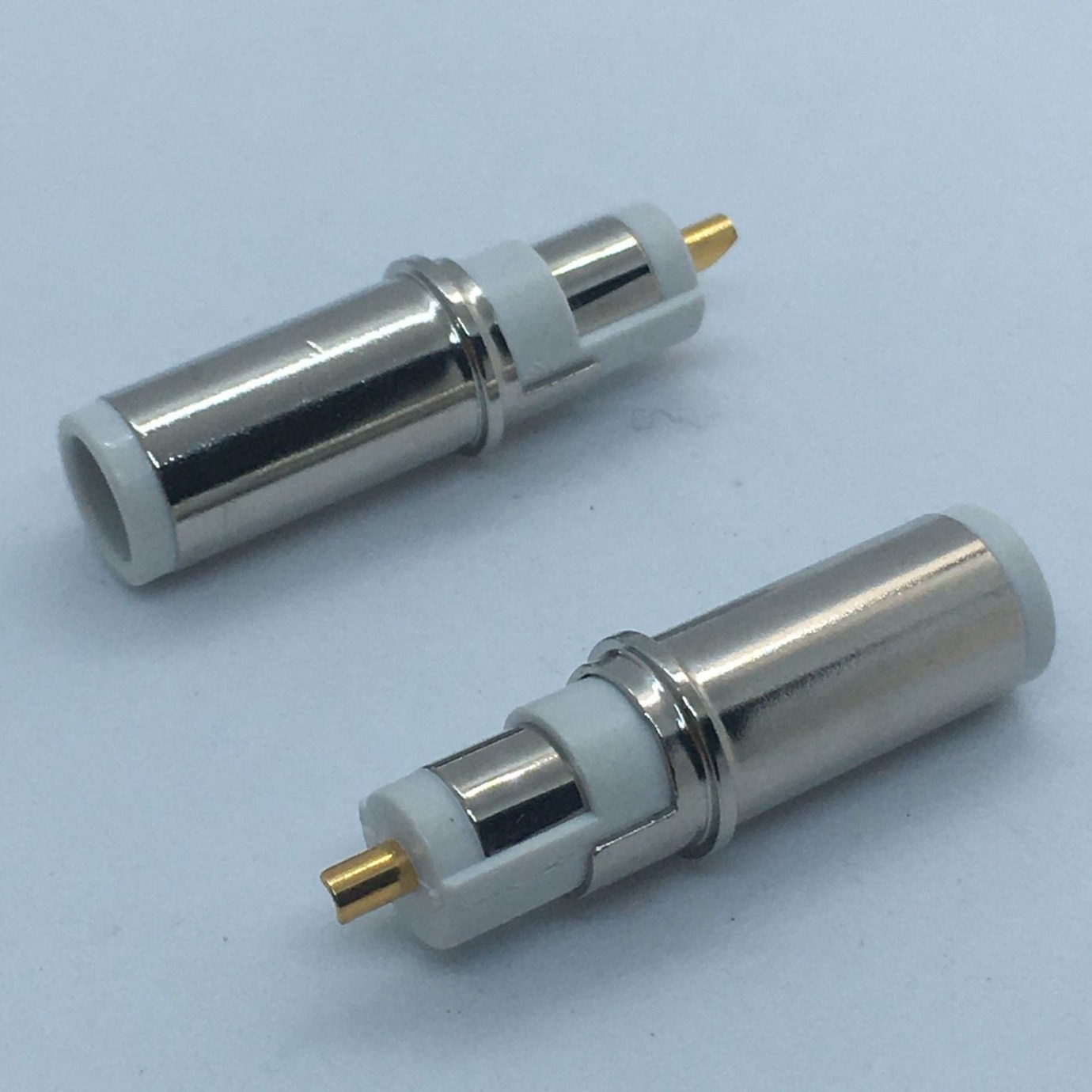 DC7406白色插头 7.4*0.6 公头 适用于惠普电脑的插头 有 / 无台阶