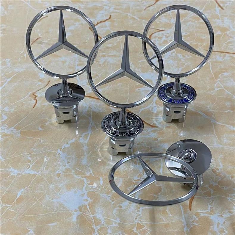 Suitable for Mercedes-Benz car emblems, engine hood emblems, C180, C200, E200, E300, S300, S350, hood emblems, car emblems