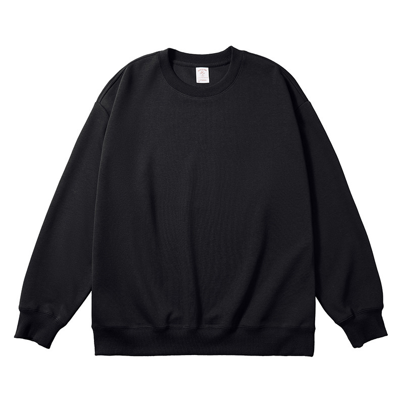 2025 Autumn/Winter 1230 Style 300g Solid Color Loose Wear-Resistant Composite Milk Silk Crew Neck Pullover Sweatshirt 2025 Autumn/Winter 1230 Style 300g Solid Color Loose Wear-Resistant Composite Milk Silk Crew Neck Pullover Sweatshirt