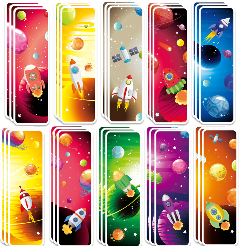 10款太空书签30张一套