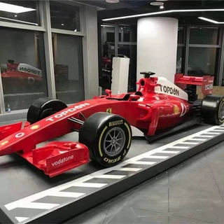 定制玻璃钢F1赛车模型1：1定做汽车火车机器设备外壳道具美陈雕塑