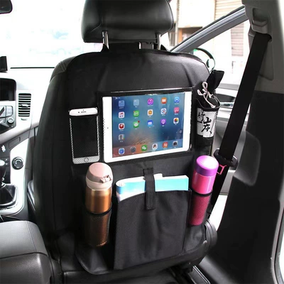 Anti-Kick Bag Cross-Border Hot-Selling Car Storage Bag for Backseat, Car Storage Bag for Tablet, Oxford Cloth
