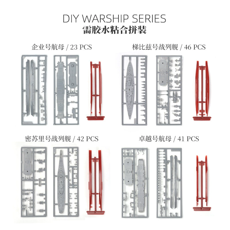 Constructor, ship model, aircraft carrier, scale 1:2000