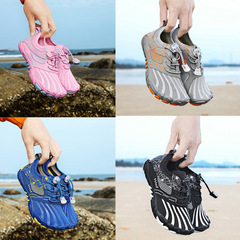 Factory wholesale children's wading shoes, non-slip swimming shoes, amphibious, medium and large children's beach shoes for women