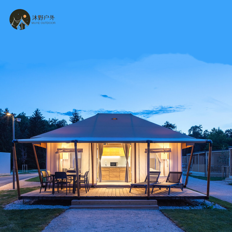 Muye al aire libre camping alojamiento tienda de campaña Hotel Gran techo carpa Hotel campamento al aire libre B & B