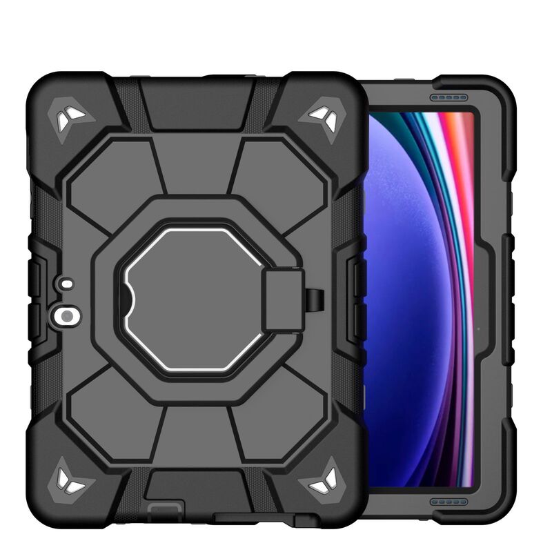 Suitable for surface Go2 tablet computer three-in-one protective cover with 360-degree rotating bracket and pen cover
