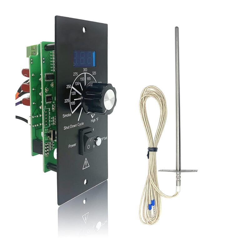 Traeger Wood Pellet Stove Temperature Sensor Feeding System Controller Oven Accessories 120V