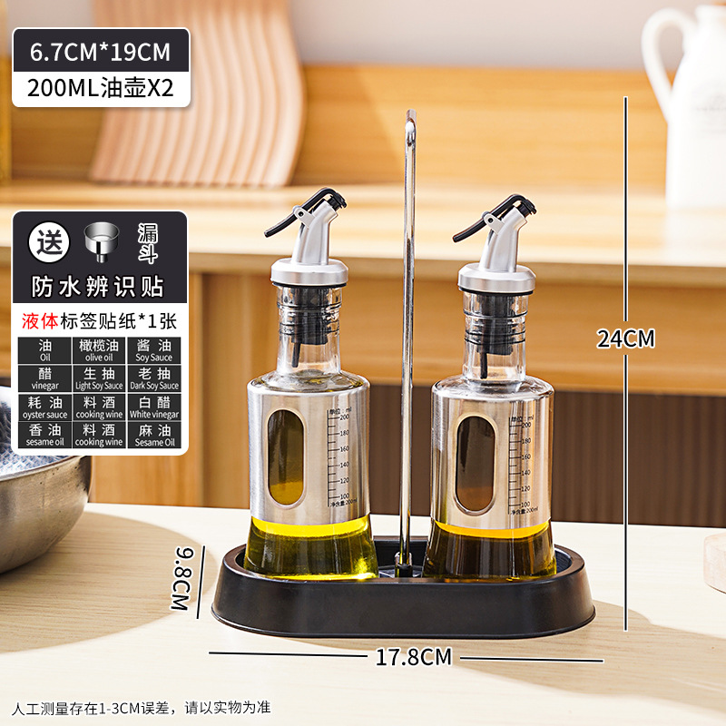 Hotel condimento tarro condimento comercial caja combinación traje mesa de comedor estante de almacenamiento Engrasador tarro de Chile vinagre olla de almacenamiento restaurante