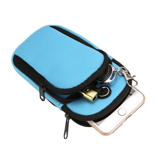 Factory Direct Sale Running Mobile Phone Arm Bag Outdoor Marathon Sports Arm Bag Portable Storage Arm Bag Night Running Bag