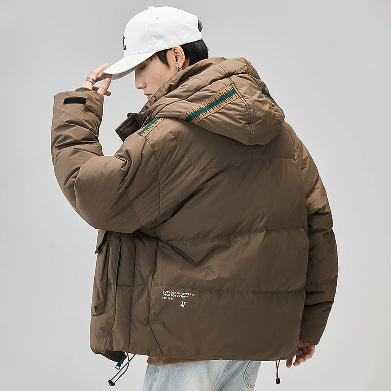 Demi-season keep warm Japanese down jacket, oversize