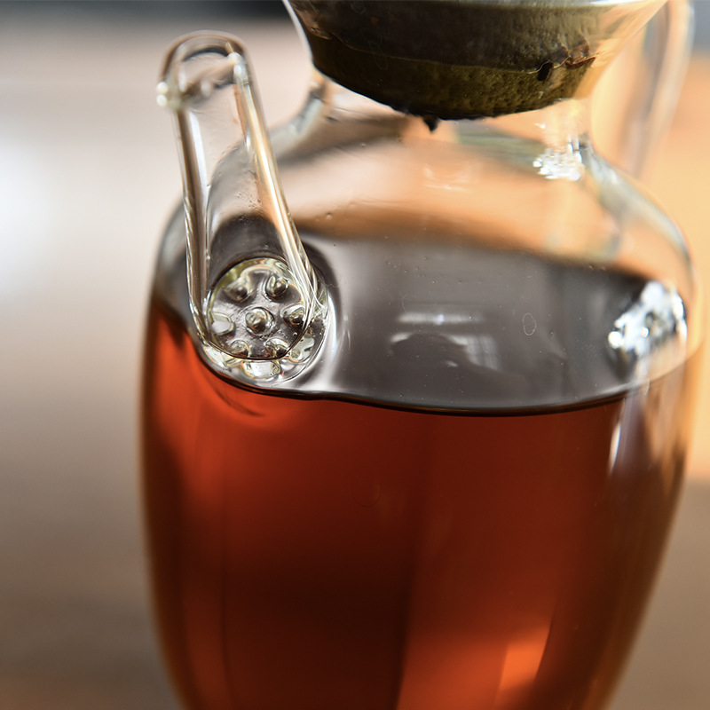 imitación de tetera de naranja resistente al calor hervida tetera de naranja con filtro especial herramienta de té de mano herramienta de té kung fu