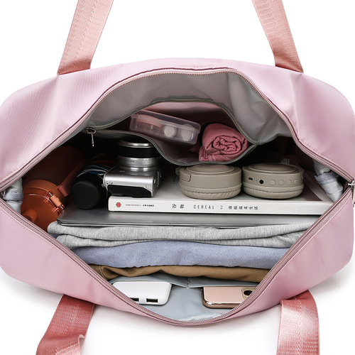 2024 new hot selling multifunctional travel fitness bag two-layer telescopic large capacity travel bag sports handbag