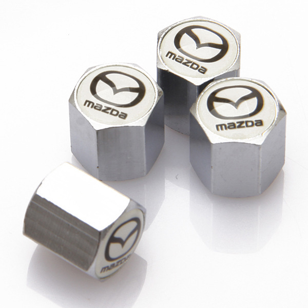 Suitable for Mazda 3 Atz CX-4CX-5CX3 MA 6 car tire valve cap metal gas nozzle cover