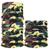 Street camouflage sports scarf, thin mask suitable for men and women, sun protection