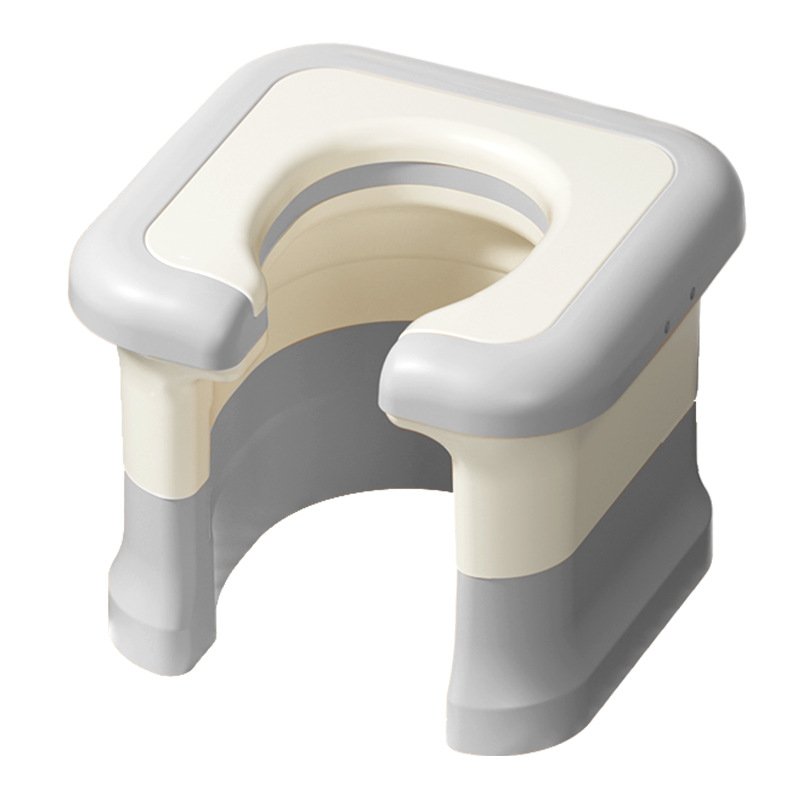 Silla Inodoro Portátil de PP Antideslizante para Baño image 5