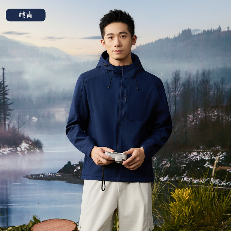 Dijia con abrigo de vestir de asalto de cáscara blanda, chaqueta compuesta de waffle para hombres y mujeres, chaqueta de montaña al aire libre a prueba de viento e impermeable