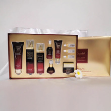 卡芙兰红参蜗牛十件套面奶柔肤水乳液保湿霜BB霜眼霜原液护肤套装