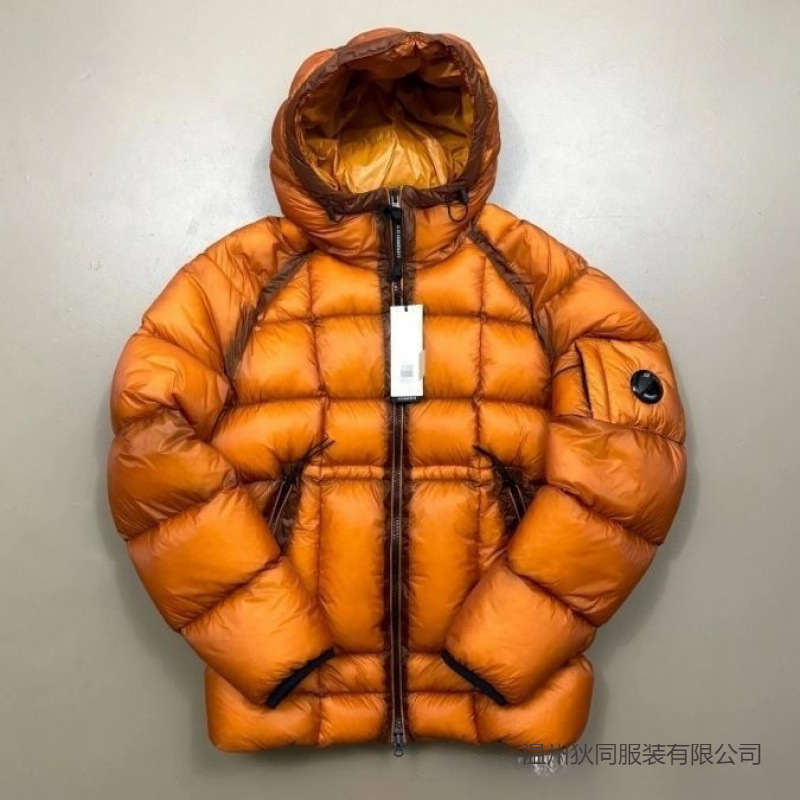 2025跨境欧美C.Pomany羽绒服夹克外套秋冬潮牌羽绒加厚连帽上衣