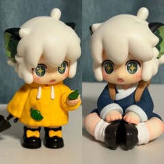 罗小黑战记卡通可爱Q版5cm【PVC】玩具摆件自制七夕DIY礼物中式