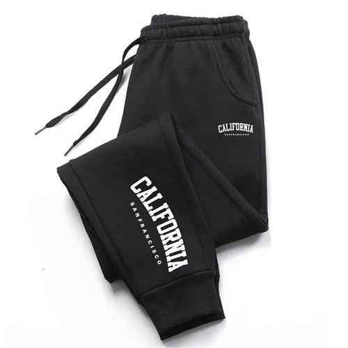 2025 Cross-border Hot Selling Men's Pants Spring and Autumn Fleece Sports Casual Petite Pants Comfort Trendy INS Loose
