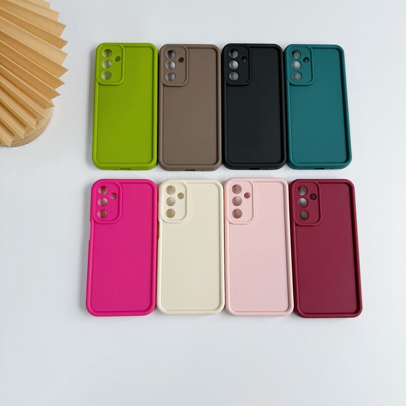 Suitable for Samsung A07 Diamond Sand Solid Color Tpu Phone Case, Anti-Drop Material, Can Be Painted, S26A17 Phone Protective Cover