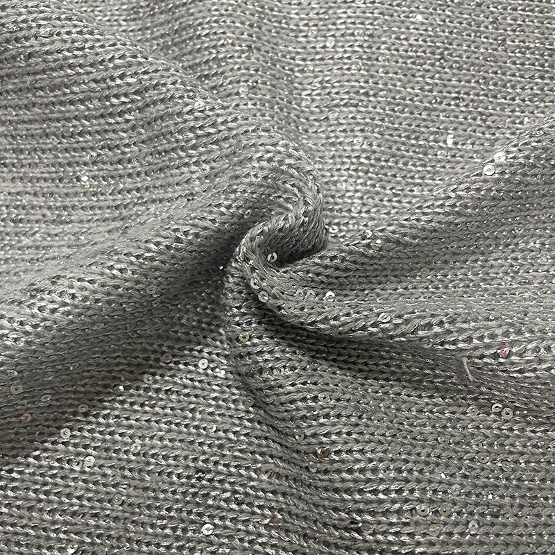 Hilo grueso para manualidades textiles para el hogar, tela de decoración navideña, tela de lana, bordado de lentejuelas, hilo dorado y plateado, tela jacquard de moda, estilo vintage