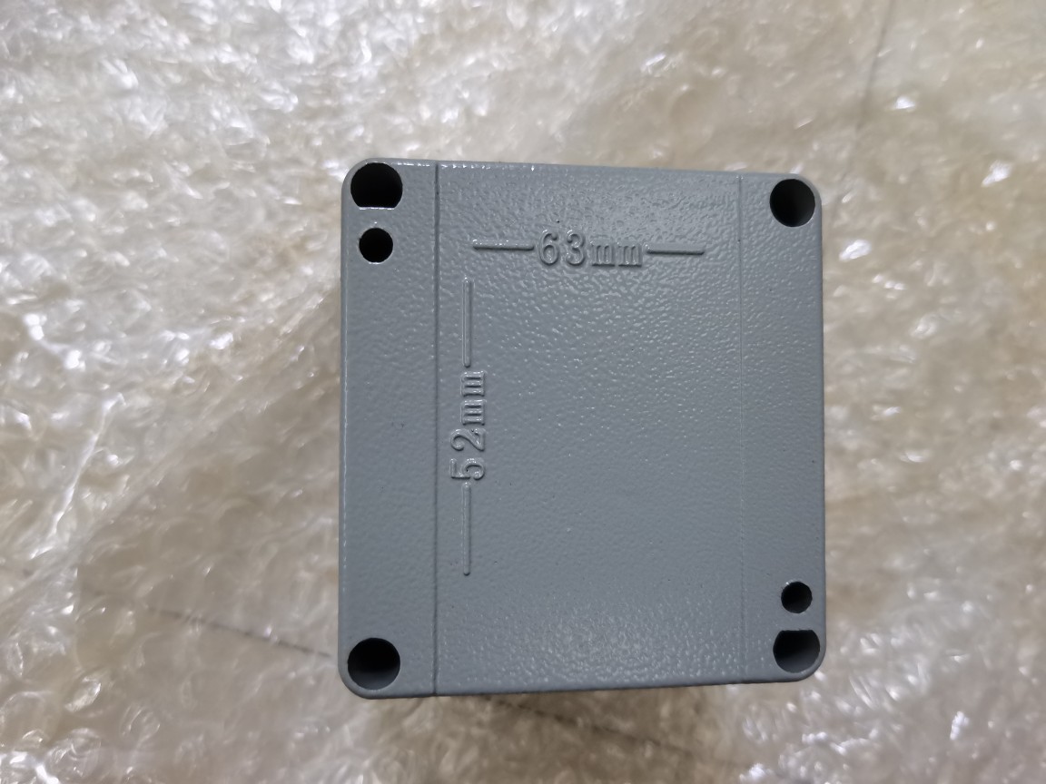 户外防水 铝密封盒120*120*80 铝合金防水接线盒 铸铝电气盒