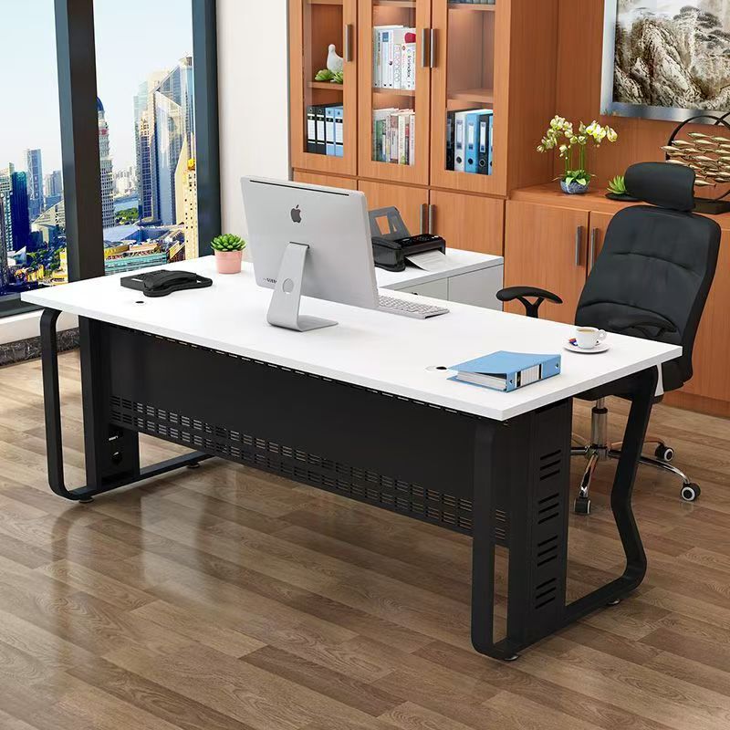 New Model Launched Boss Desk Executive Desk Supervisor Desk Steel Wood Corner Computer Desk Manager Desk Modern Simple Book