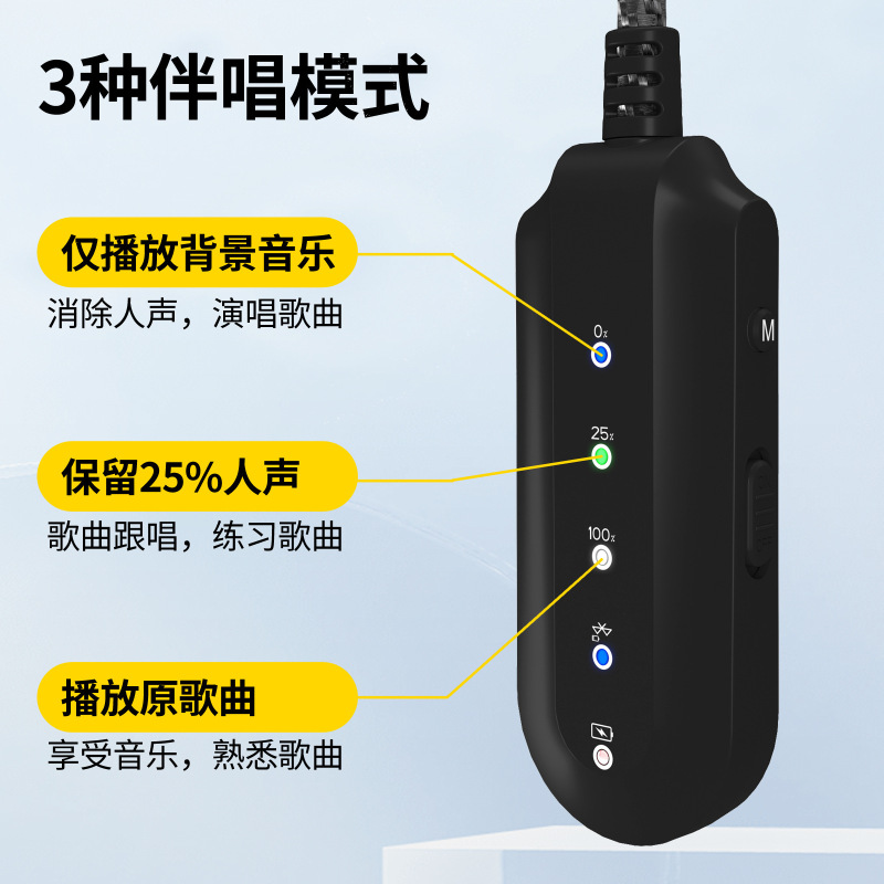 国境を越えた新製品の連唱精霊bluetooth音楽アダプタk歌連唱消原音bluetooth受信機|undefined