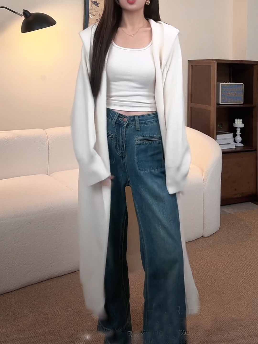 SKU_5_时尚白色 105左右长度 优质正版