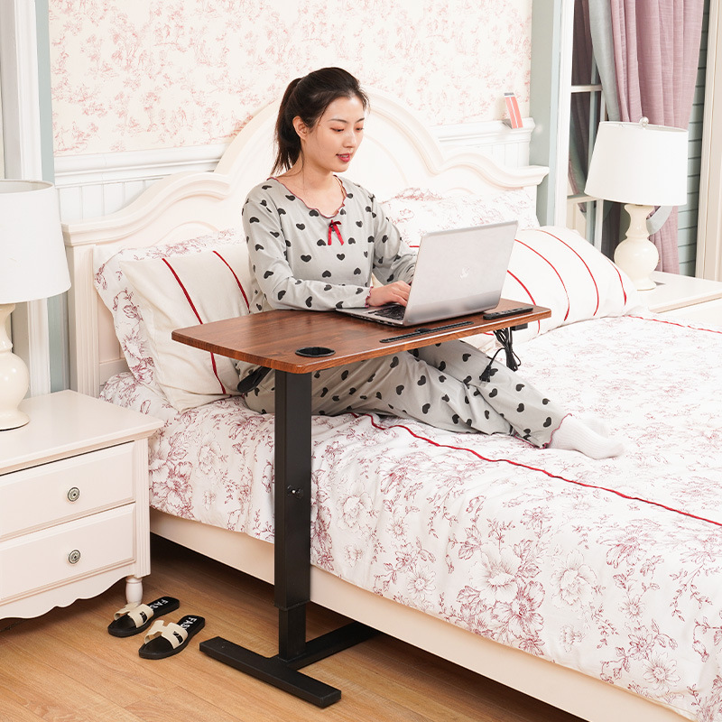 Bedside Table movable lifting computer folding sofa lazy bed front table bed home writing desk small table