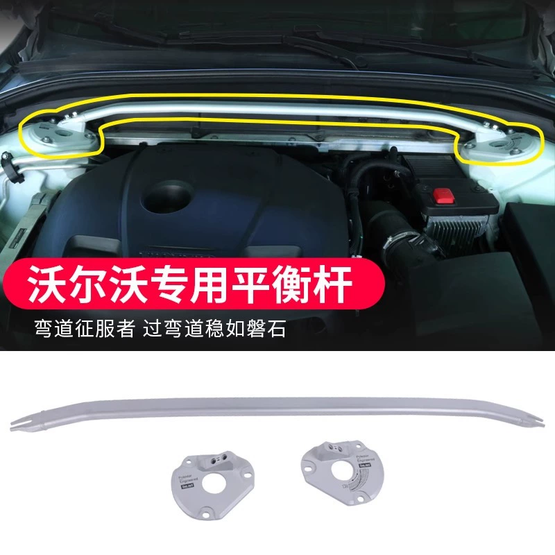 Подходит для Volvo XC60S90XC90S60V60, верхняя планка балансирная планка Polaris, автомобильные аксессуары, аксессуары для защиты от крена