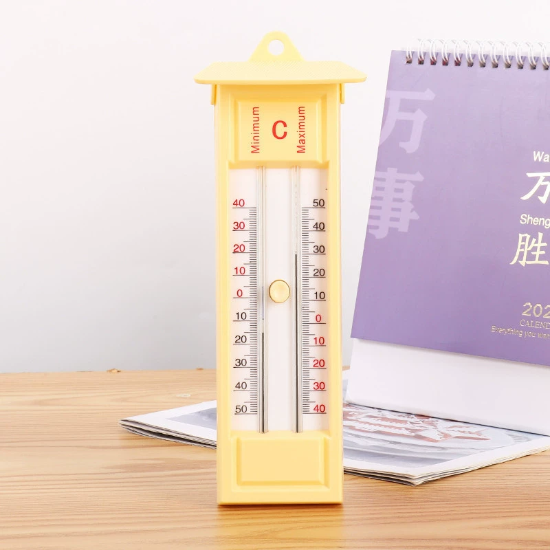 Высокий и низкий ртутный термометр теплица выращивание посадки термометр Размер памяти U-образный термометр