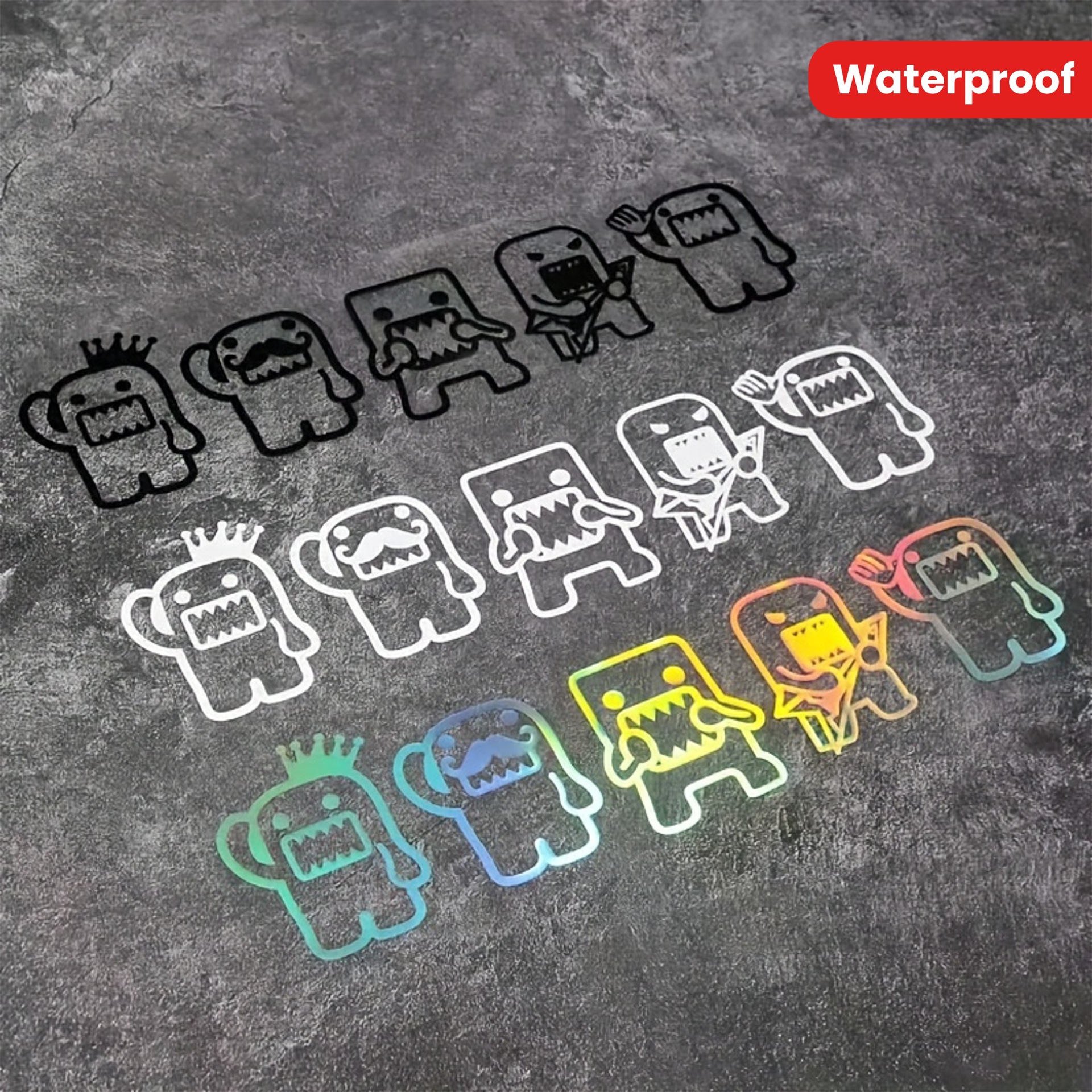 跨境TEMU亚马逊专供有趣的反光汽车贴纸