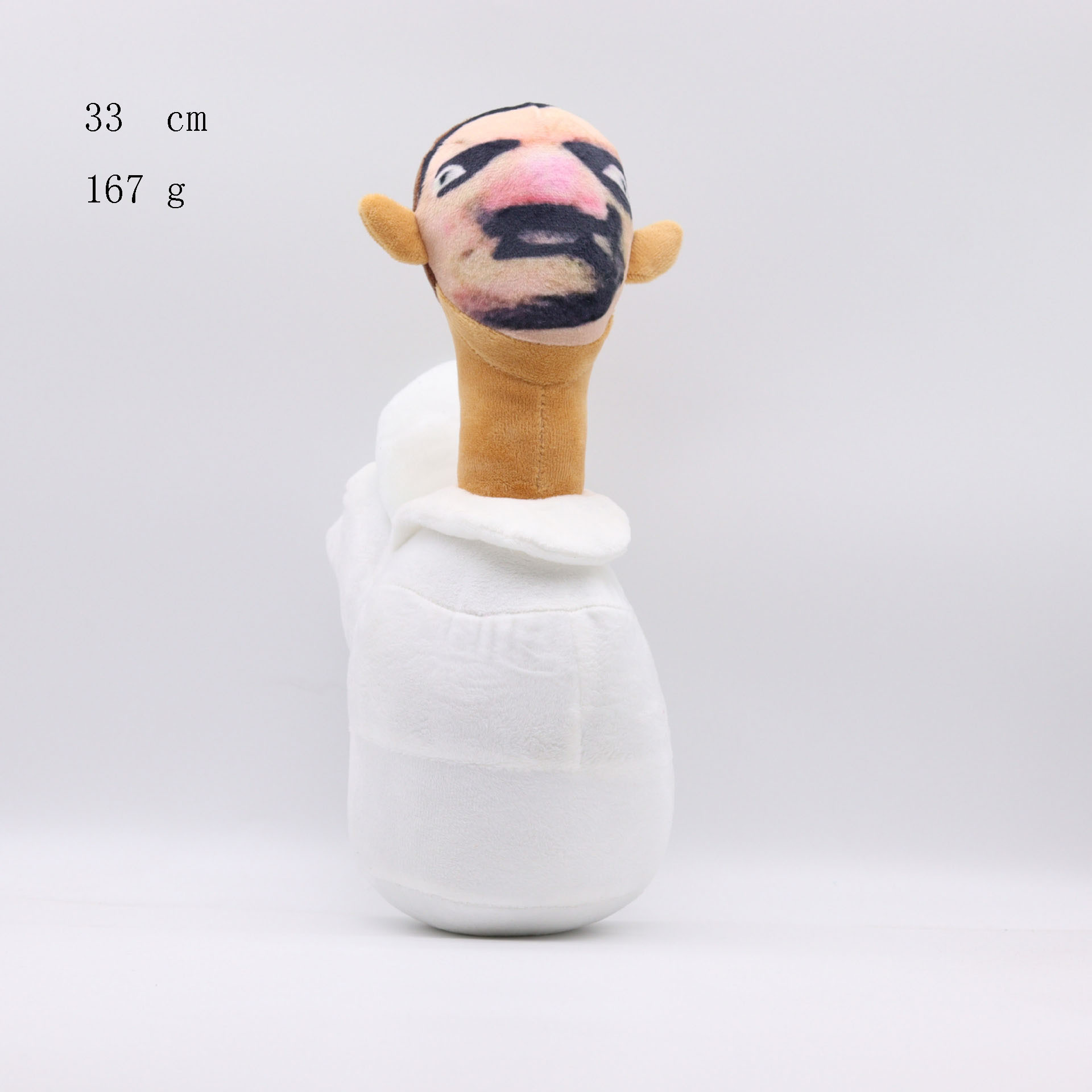 Transfronterizo nuevo inodoro persona Monitor persona audio persona peluche juguete skibidi aseo muñeca de peluche