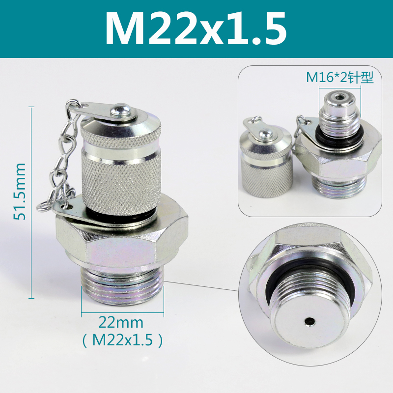 Adaptador de excavadora conector de medición de presión de tubería hidráulica conector de prueba de presión de manguera de medición de presión cónica H de 24 grados conector de prueba de manómetro