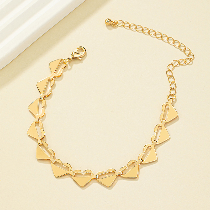 Fashion Geometric Alloy Plating Bracelets display picture 3