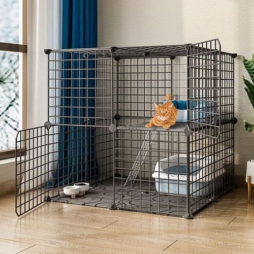 Cat cage extra large free space double-layer cat villa cat pet house large non-toilet integrated