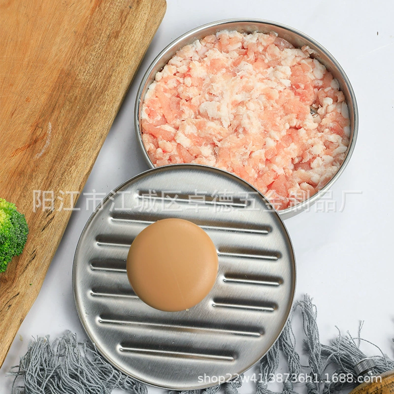 Новый мясной патти-пресс для отеля, ресторана, дома, пресс для гамбургера многофункциональный, пластиковая ручка, мясной пресс, форма для мяса, кухонная