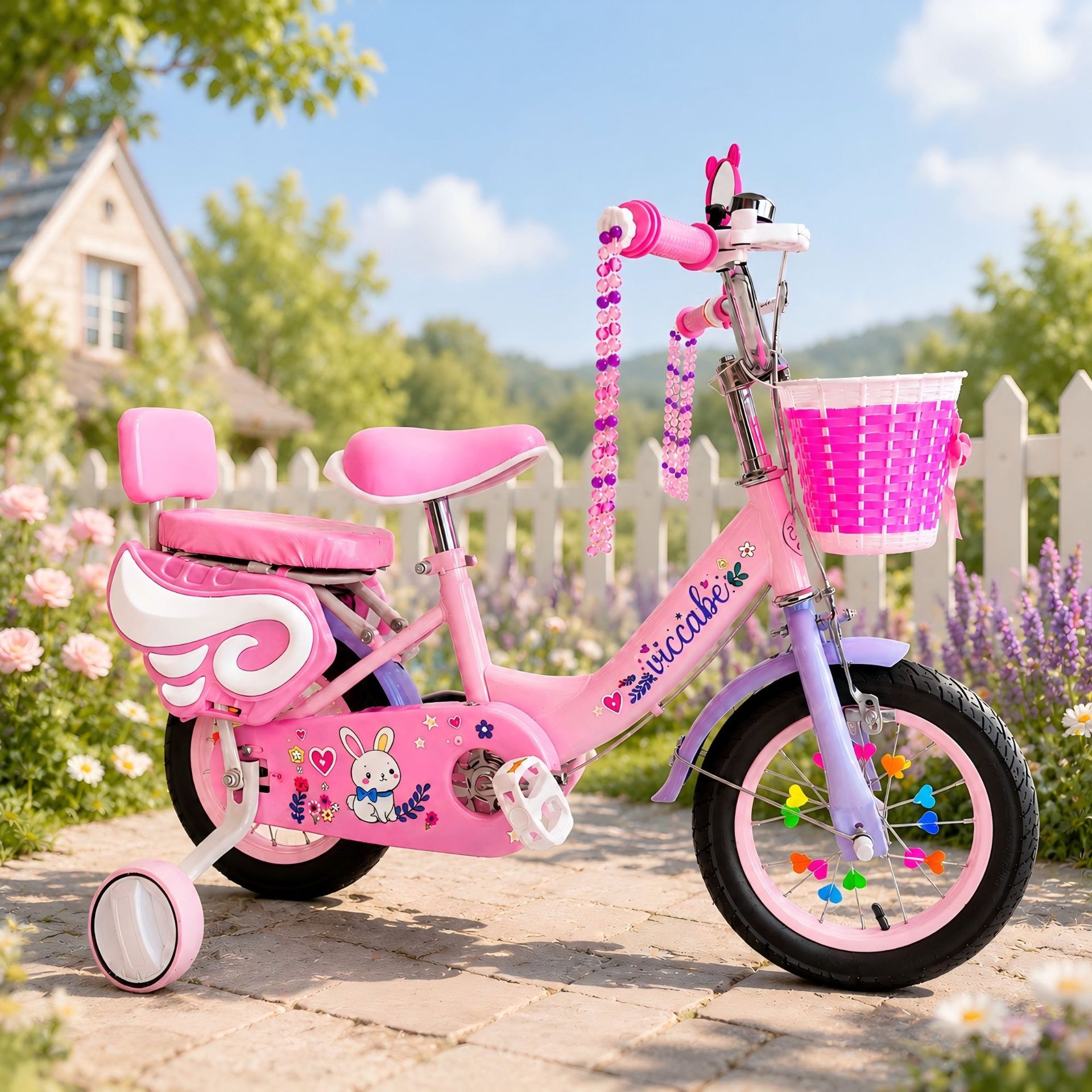 Bicicletas infantiles niñas de 2 años, 3 años, 5 años, 6 - 8 años de edad, bicicleta para niños de 12 pulgadas, 14 pulgadas, 16 pulgadas, 18 pedazos de bicicleta image 1